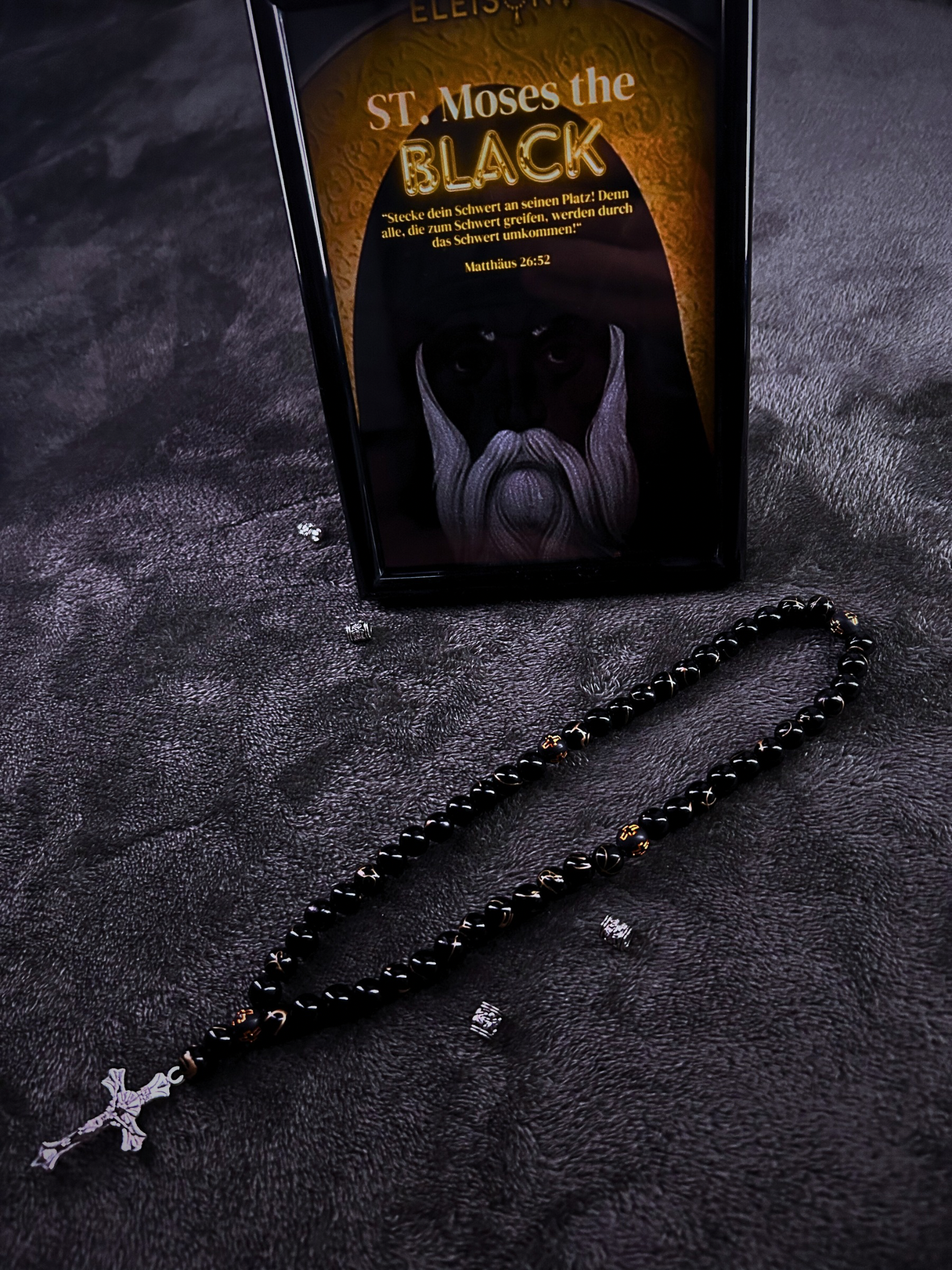Eleison Pocket Komboskini - MOSES THE BLACK