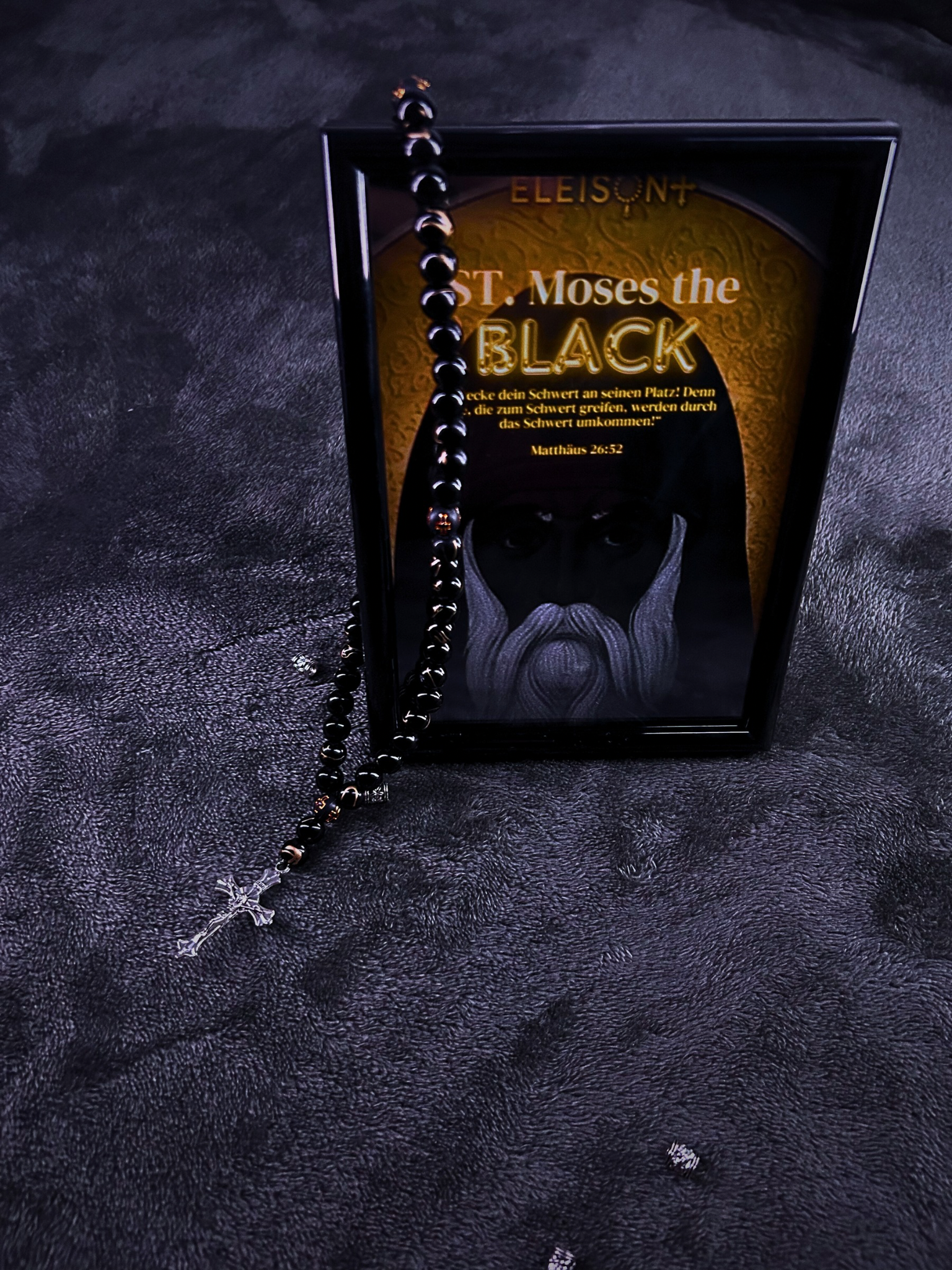 Eleison Pocket Komboskini - MOSES THE BLACK